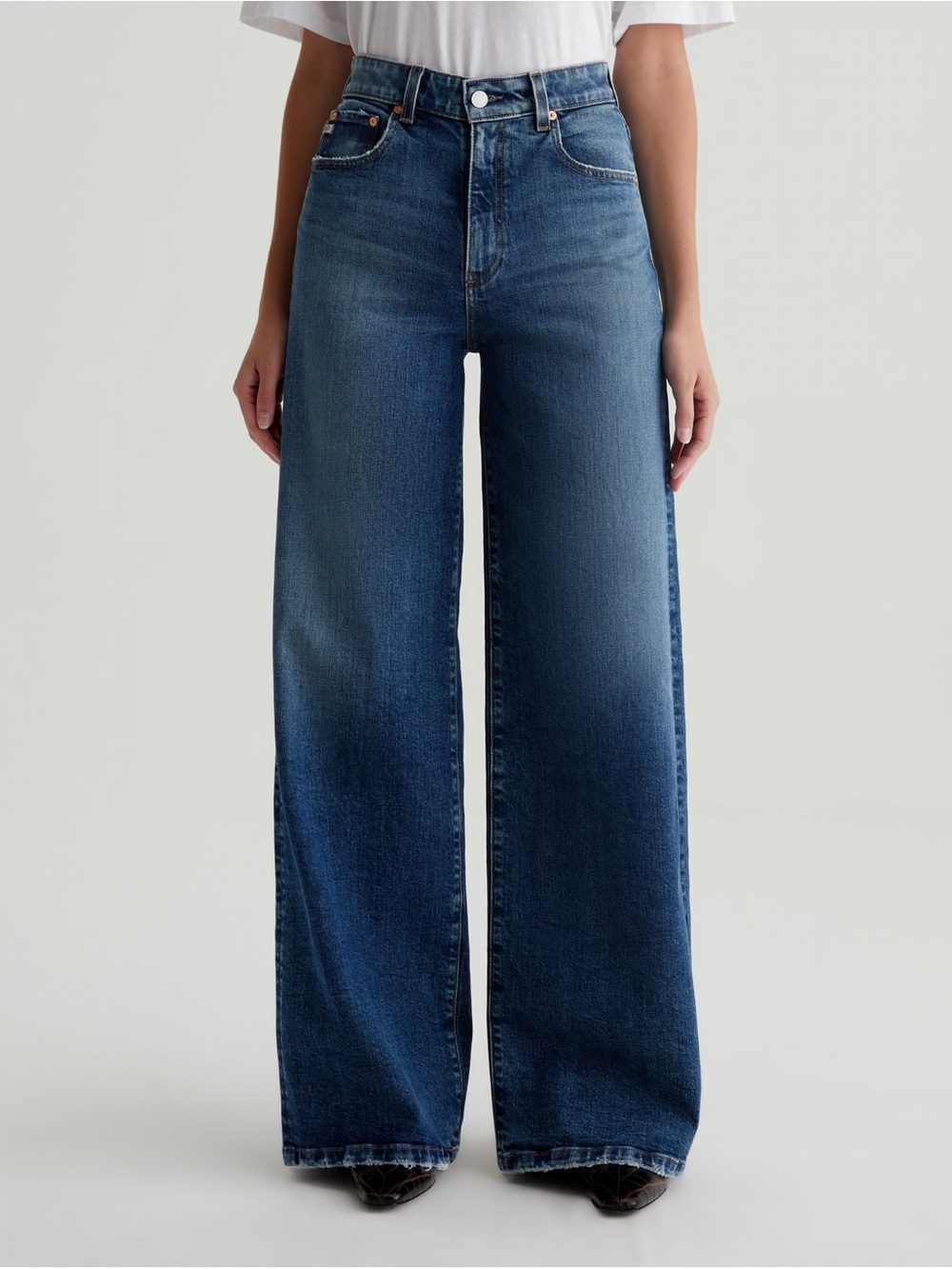 AG Jeans Deven High Rise Wide Leg 26